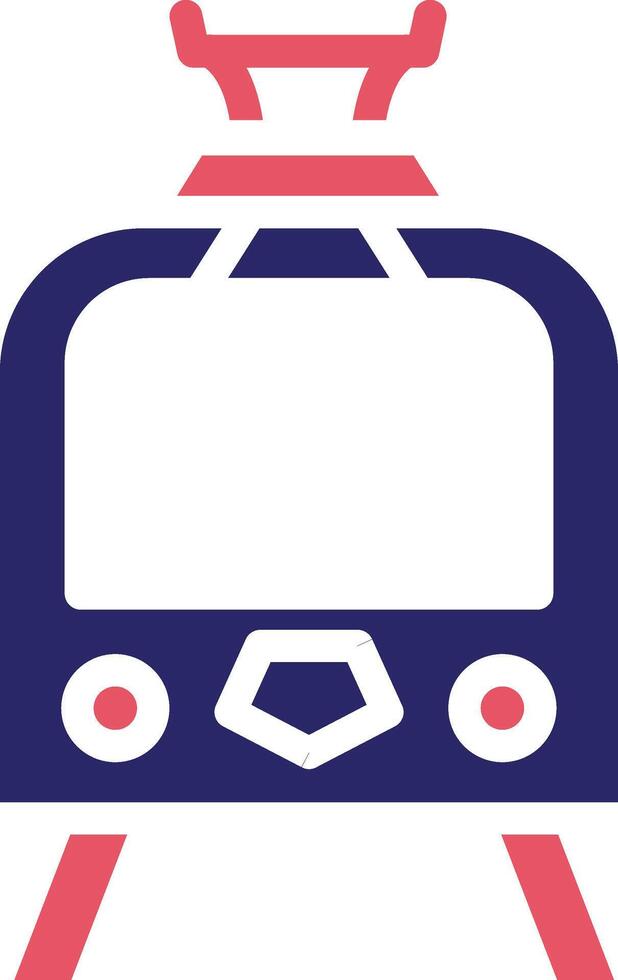 Tramcar Vector Icon