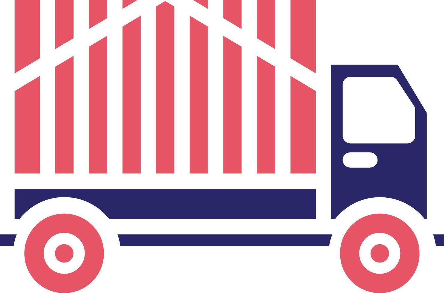 Cargo Truck Vector Icon