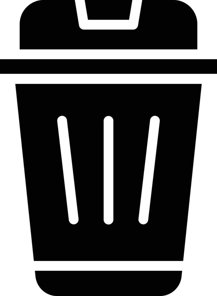 Trash Bin Vector Icon