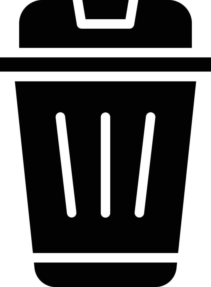 Trash Bin Vector Icon