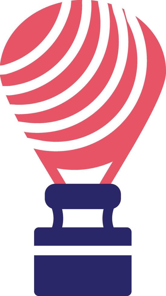 Hot Air Balloon Vector Icon