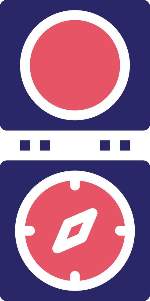Army Compass Vector Icon