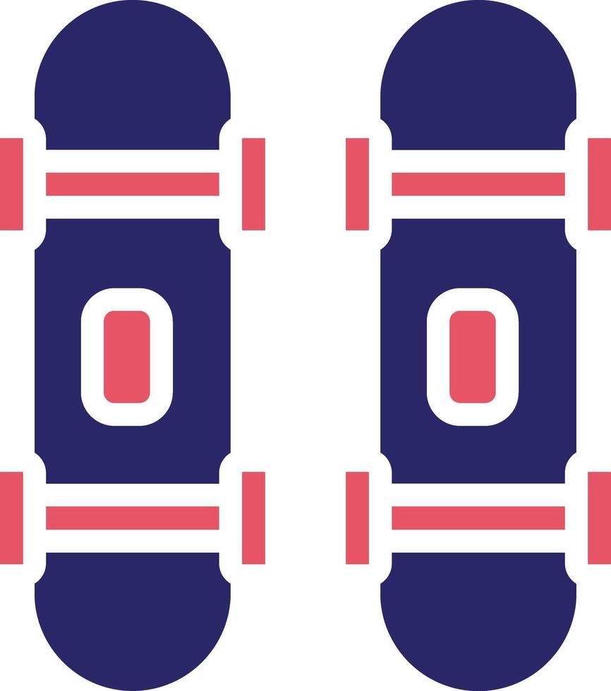 icono de vector de patineta