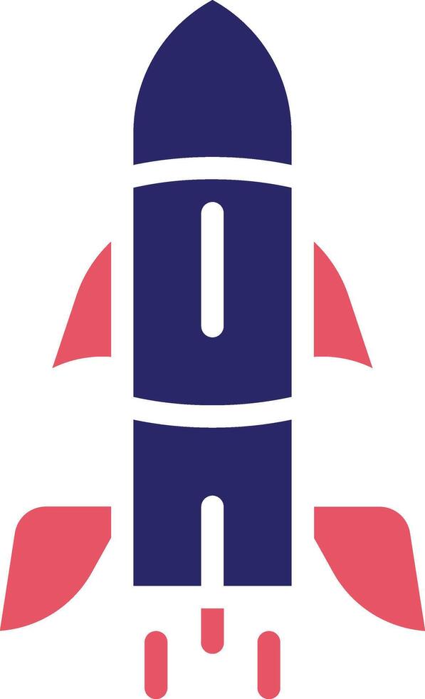 Army Rocket Vector Icon