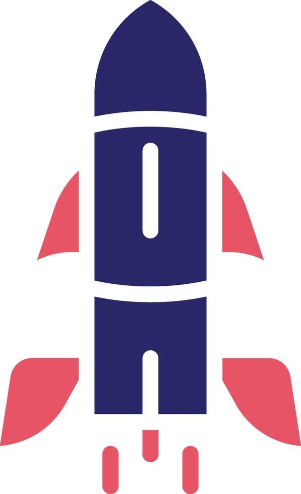 Army Rocket Vector Icon