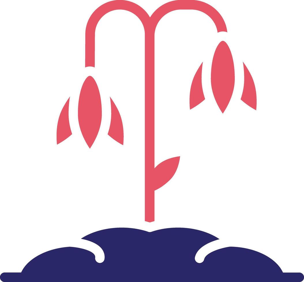 Snowdrop Vector Icon