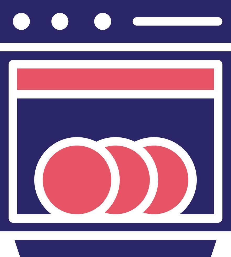 Dishwashing Vector Icon