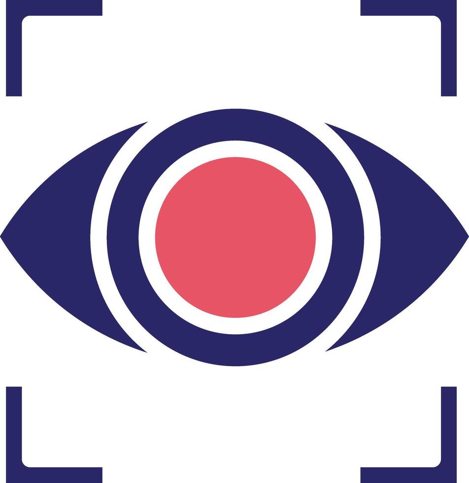 Eye Scanner Vector Icon