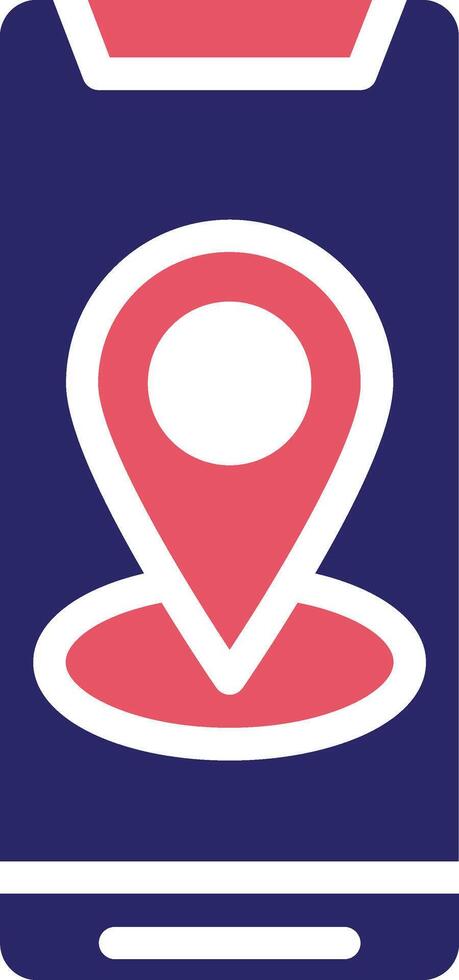 Mobile GPS Vector Icon