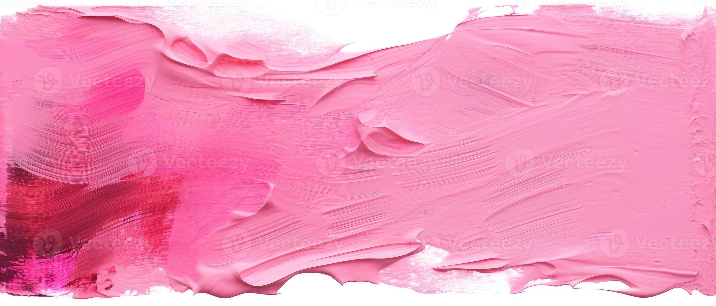 AI generated Pink oil or acrylic color paint brushstroke, bringing a soft and artistic touch to your creative endeavor, Ai Generated. photo