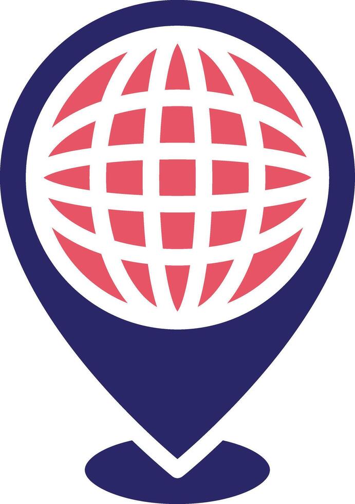 Worldwide Location Vector Icon