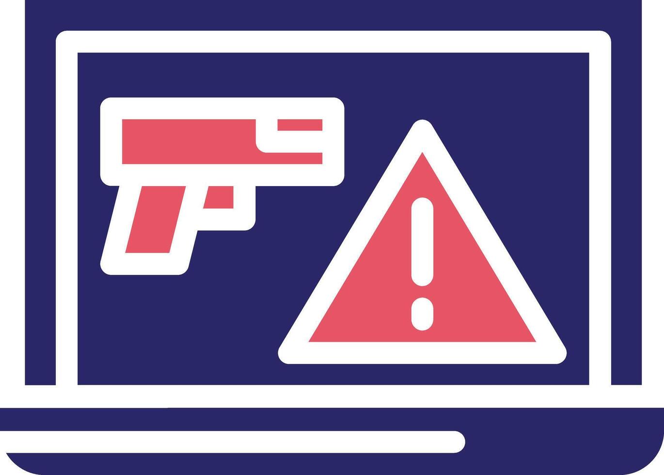 Online Robbery Vector Icon