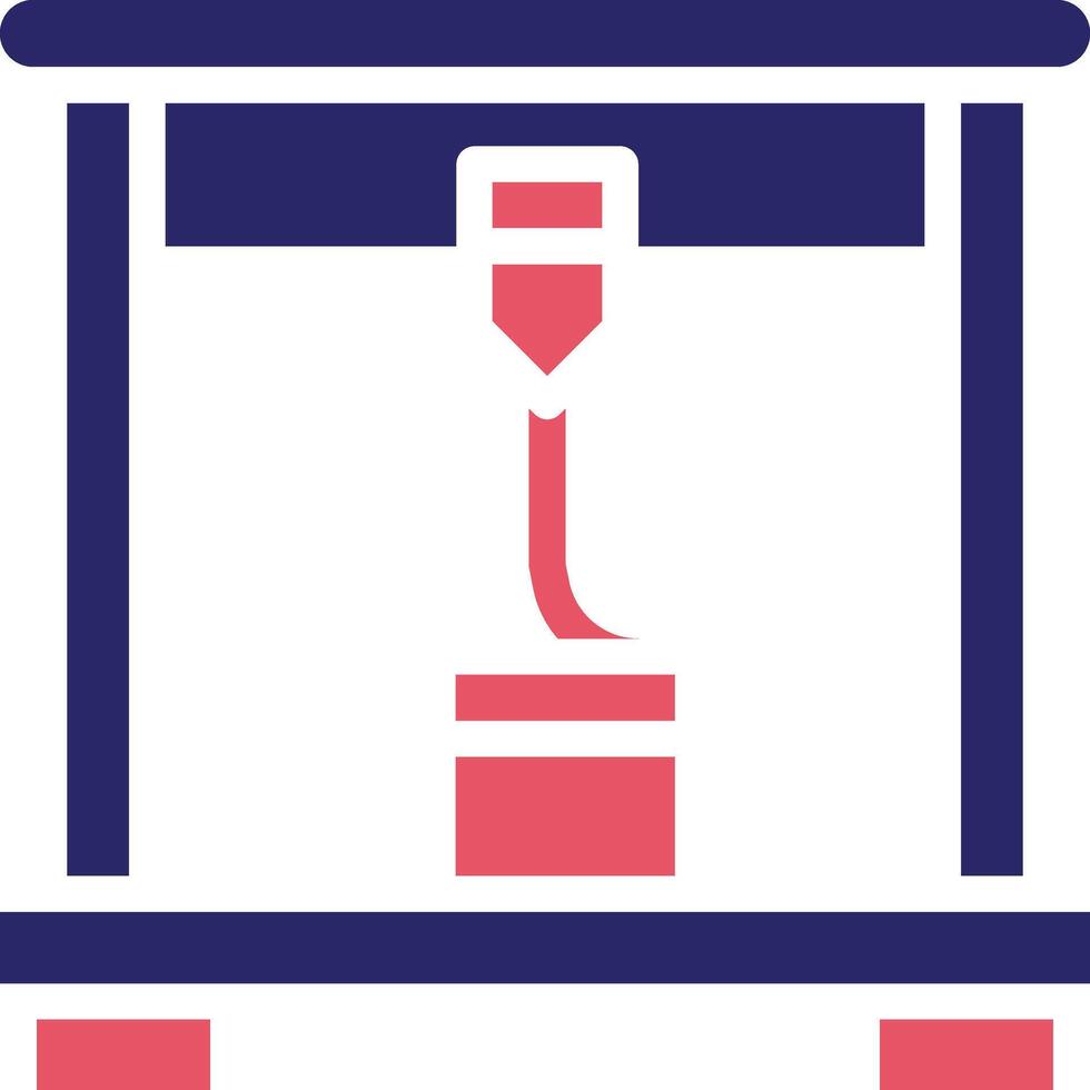 3d Printer Vector Icon