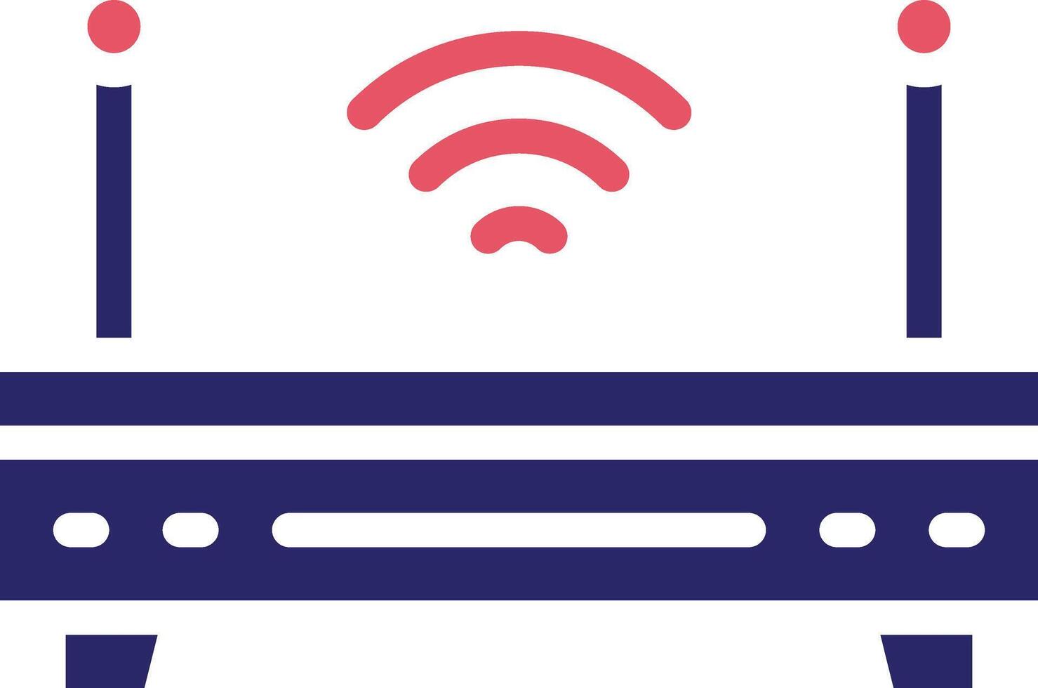 Wireless Router Vector Icon