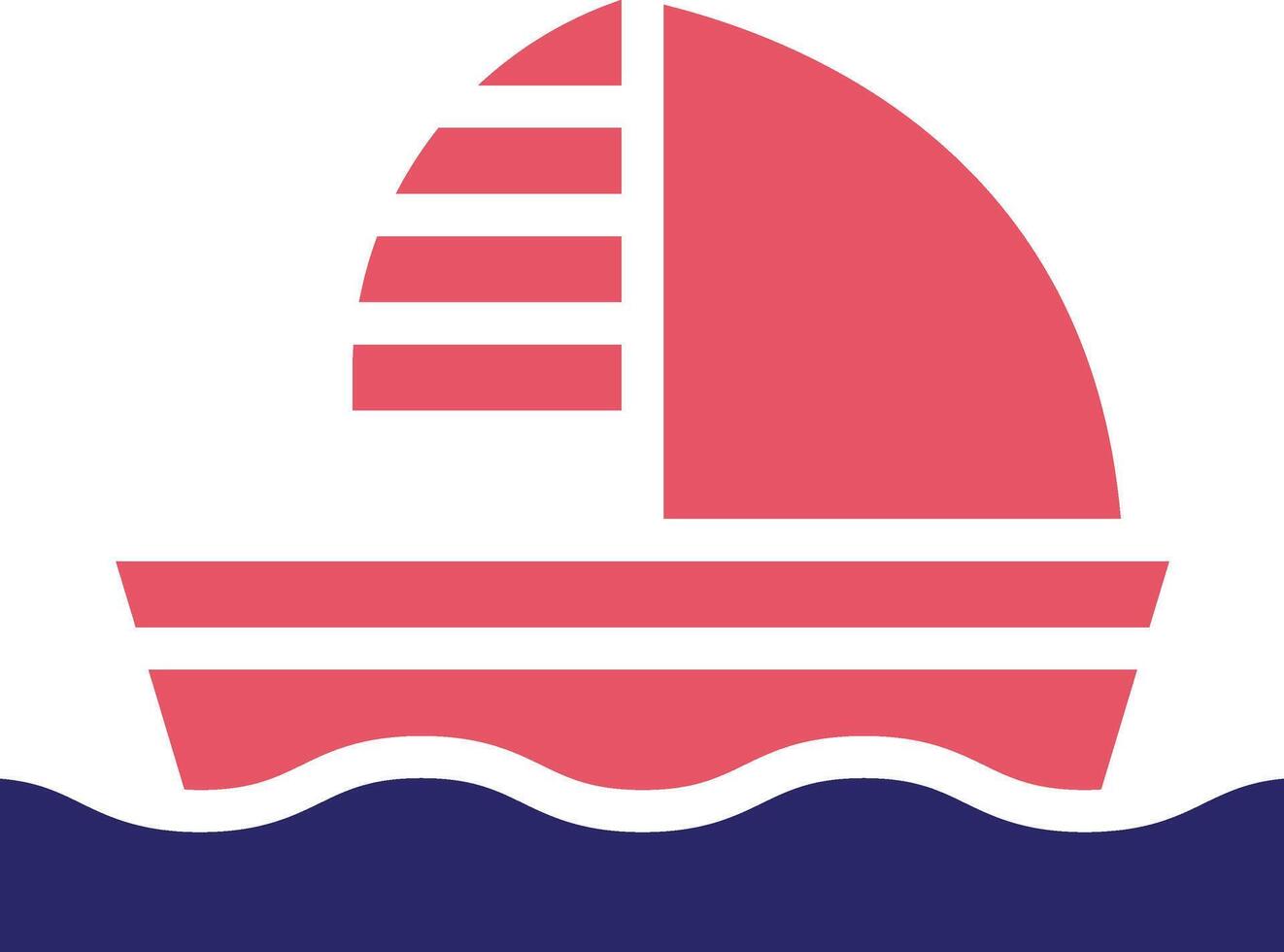 Dinghy Vector Icon
