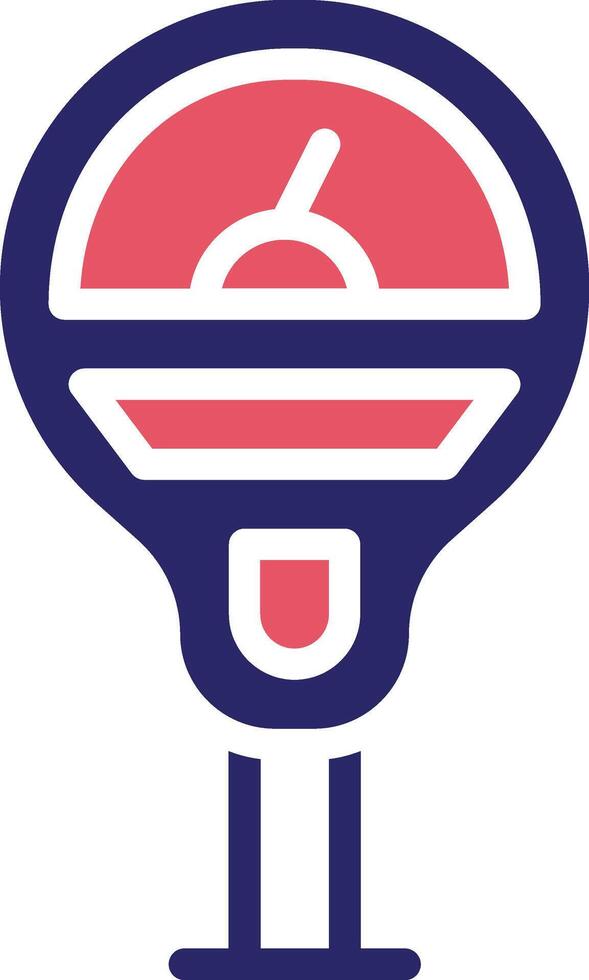 icono de vector de parquímetro