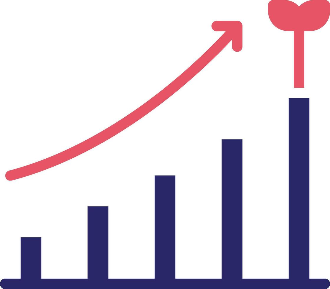 Business Growth Vector Icon