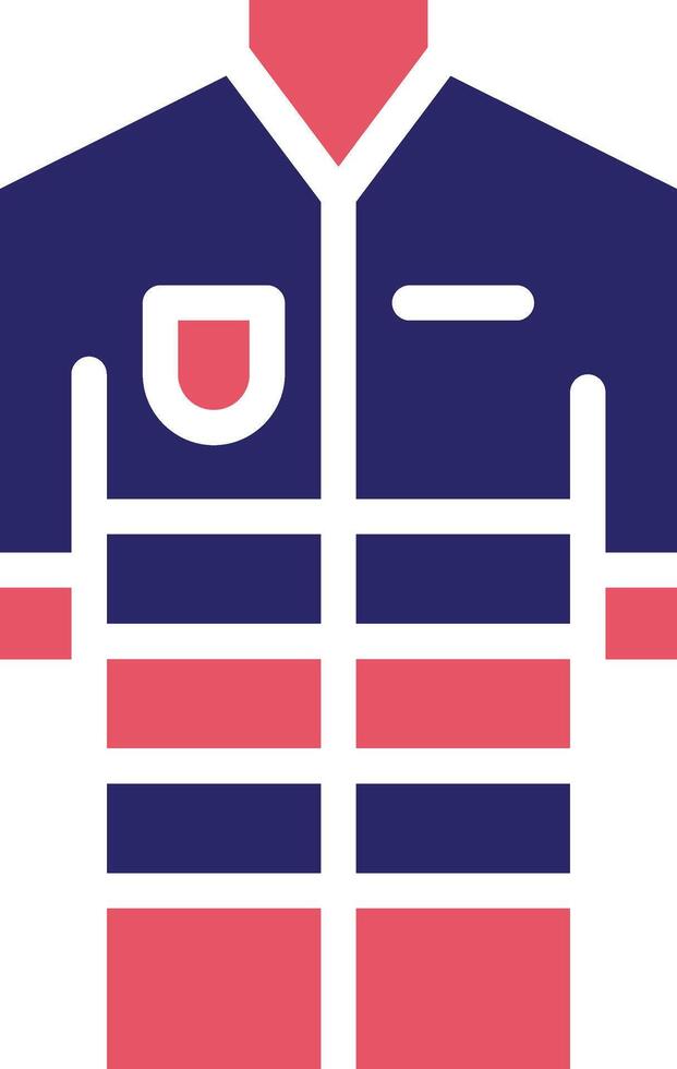 Firefighter Jacket Vector Icon