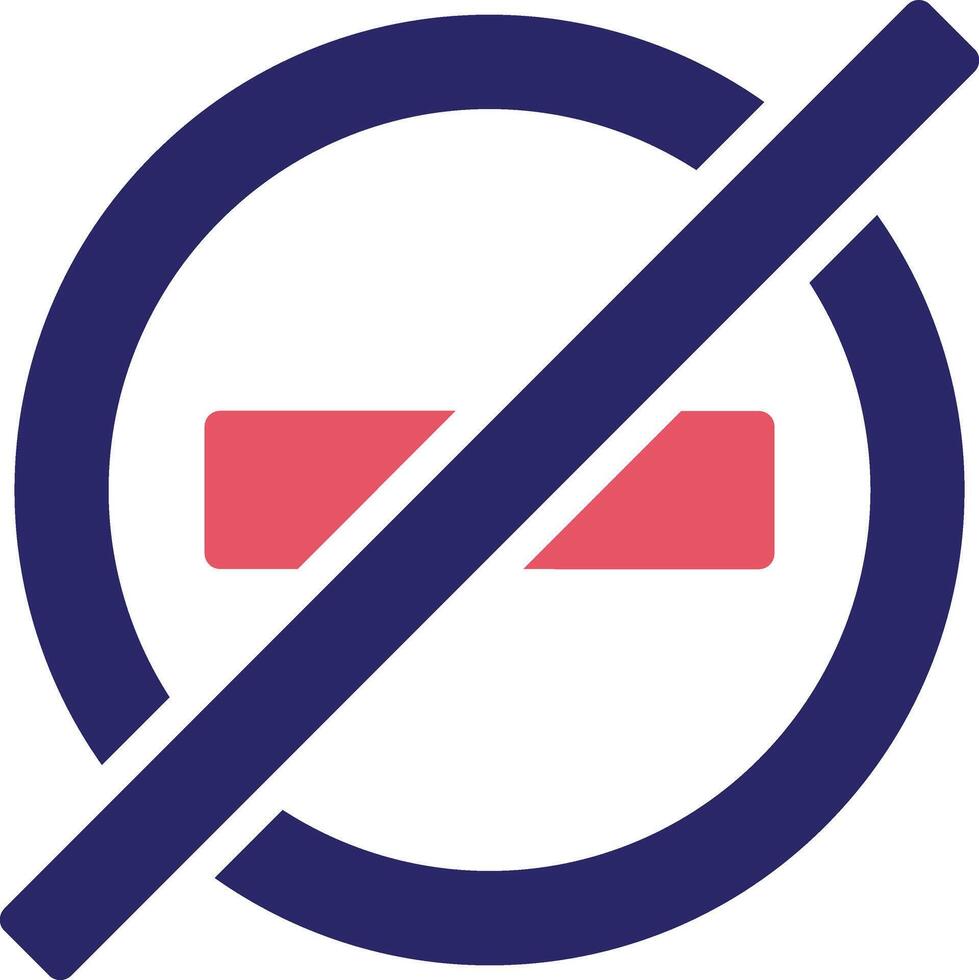 Do not Disturb Vector Icon