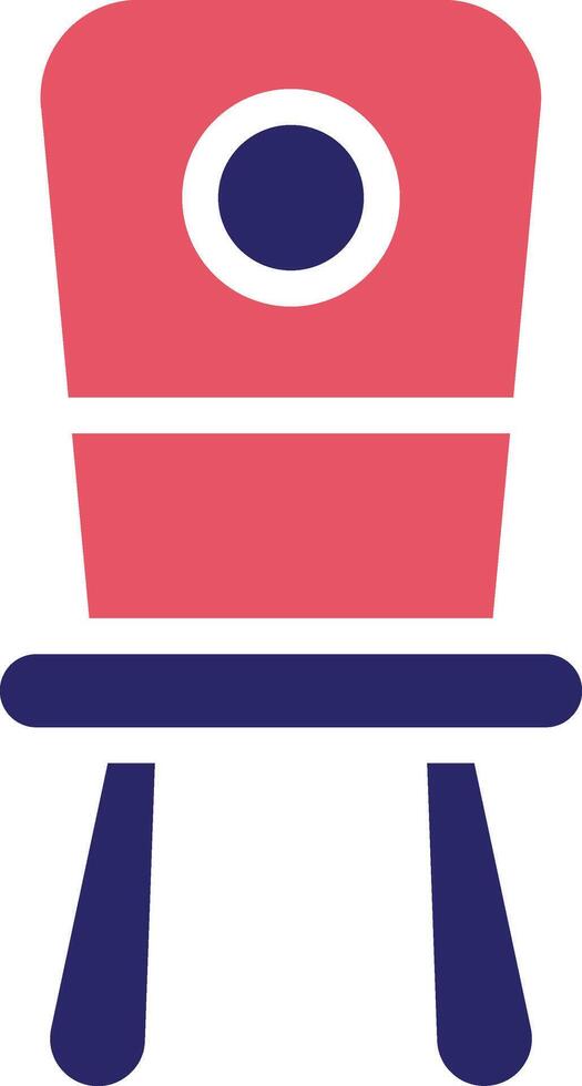Baby Chair Vector Icon