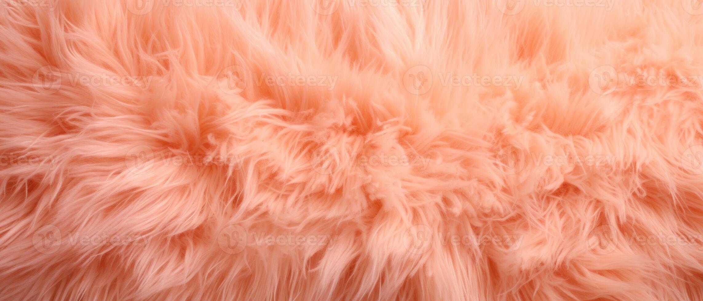 AI generated Peach Fuzz background, gentle texture for a plush, cozy feel, Ai Generated photo