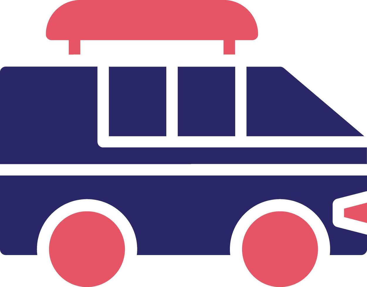 Surf Van Vector Icon