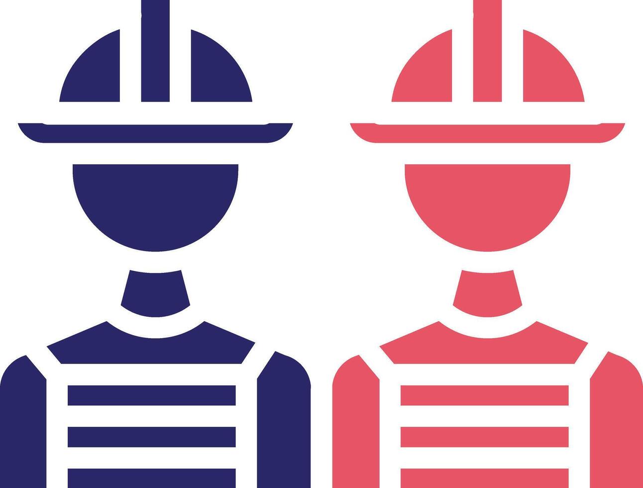 Firefighter Team Vector Icon