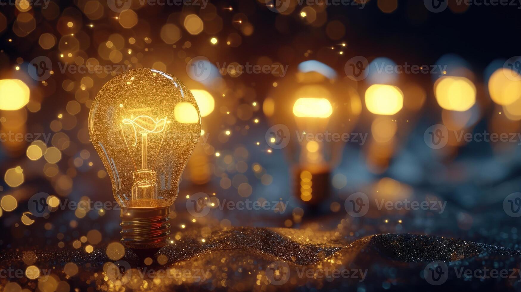 AI generated Explore the great idea concept, sparking innovation and inspiration in every pursuit. Ai Generated. photo