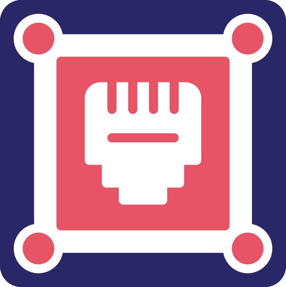 Telephone Socket Vector Icon
