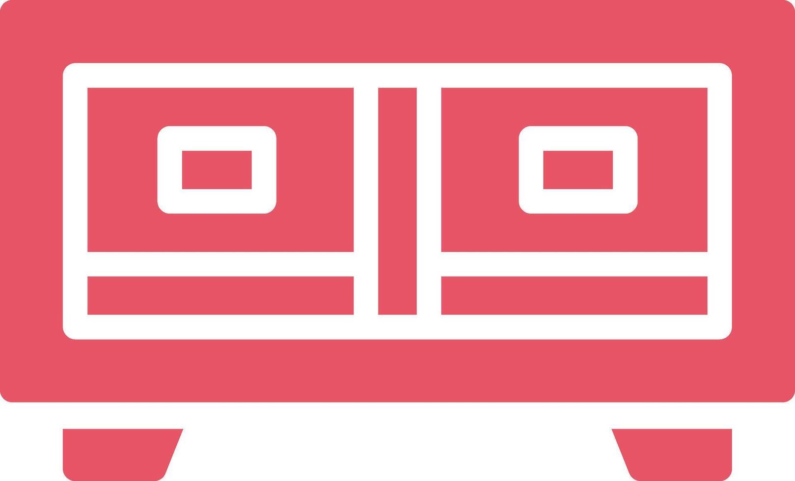 TV Stand Vector Icon