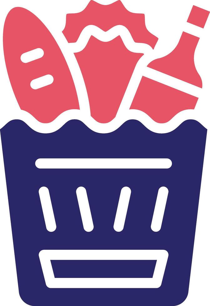 Groceries Vector Icon