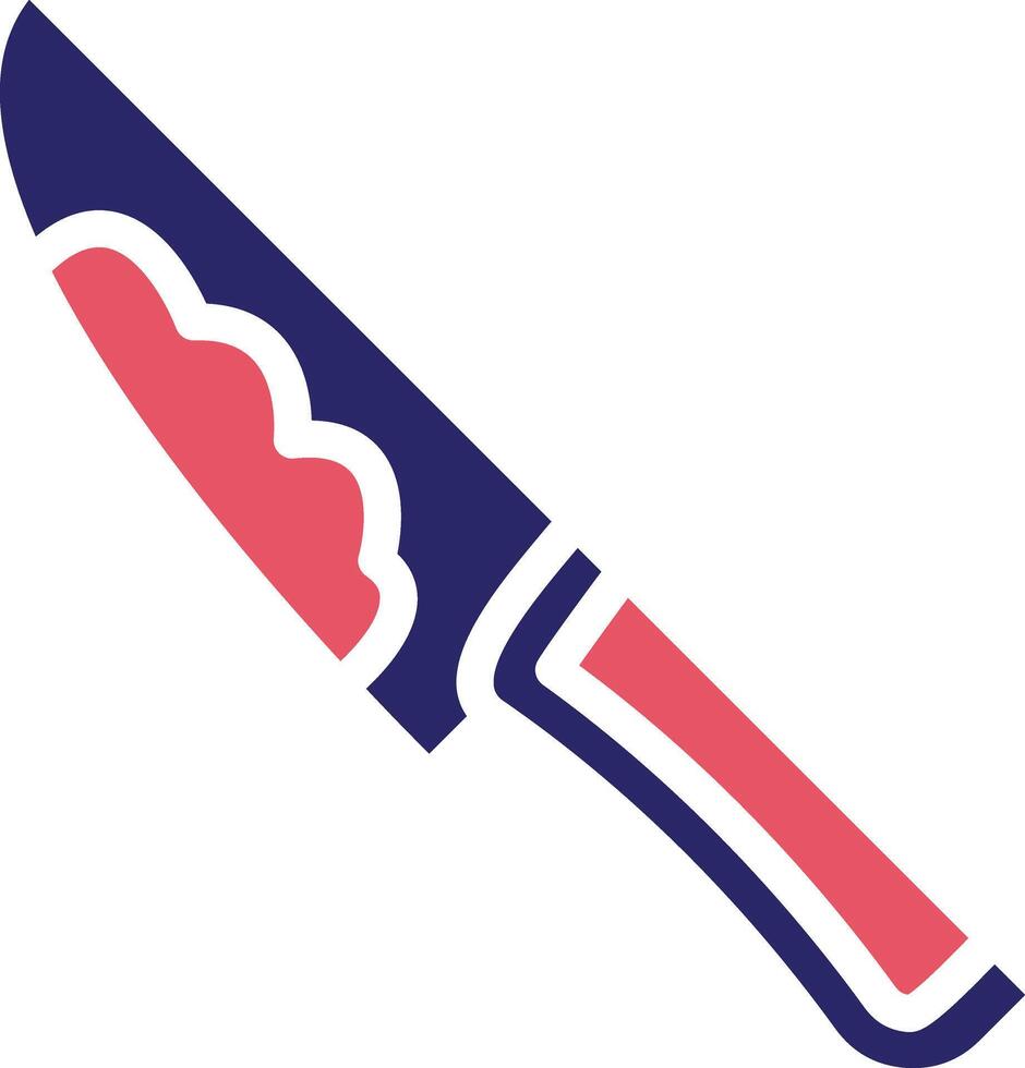 Knife Blood Vector Icon