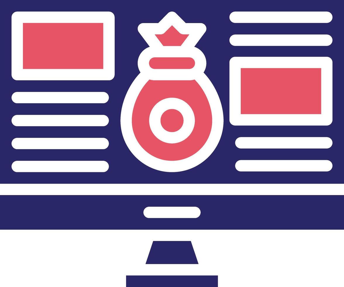 Business System Vector Icon