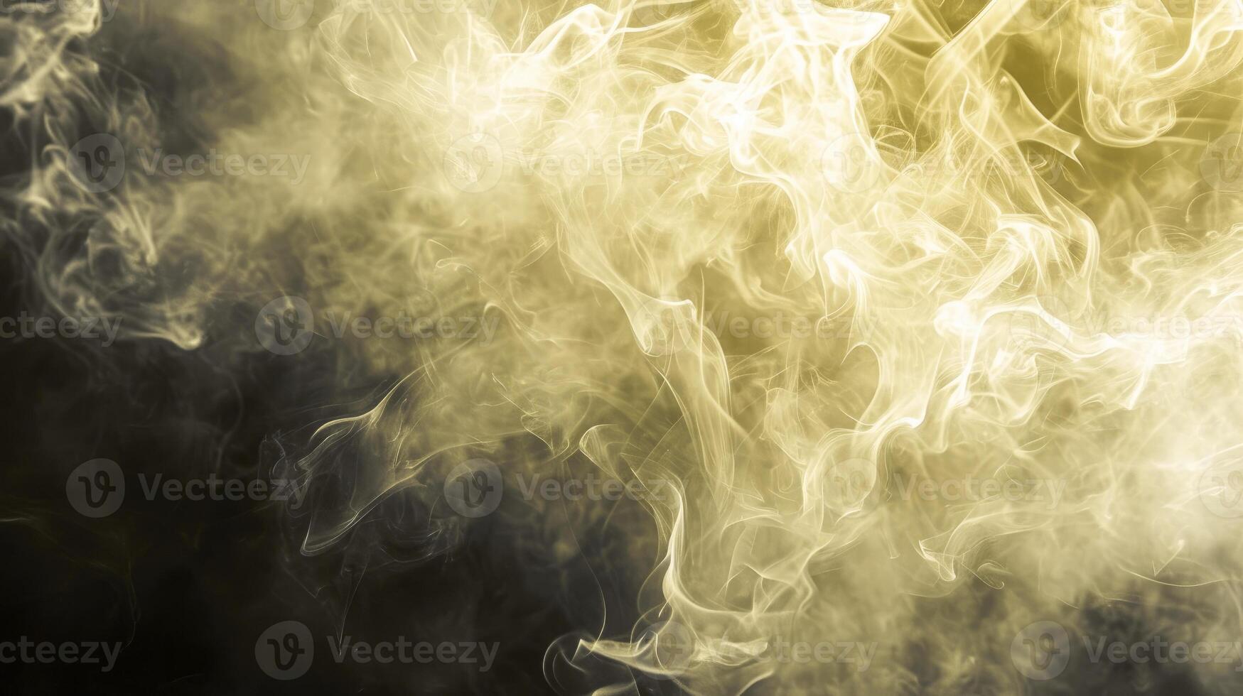 AI generated Beautiful abstract light background with puffs of ivory smoke with interesting dramatic backlighting, Ai Generated. photo