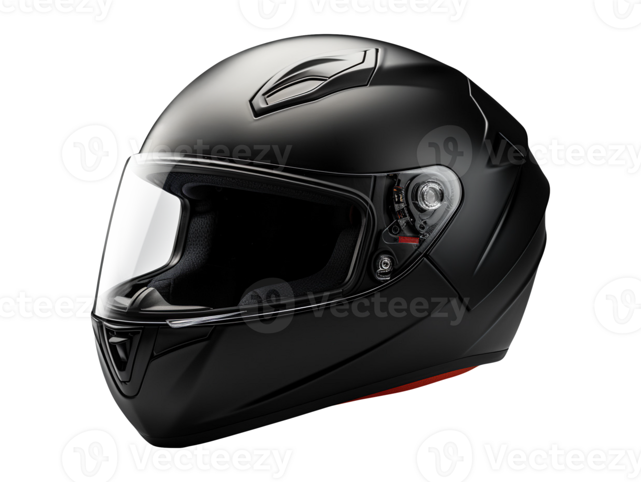 AI generated Motorcycle helmet photo png