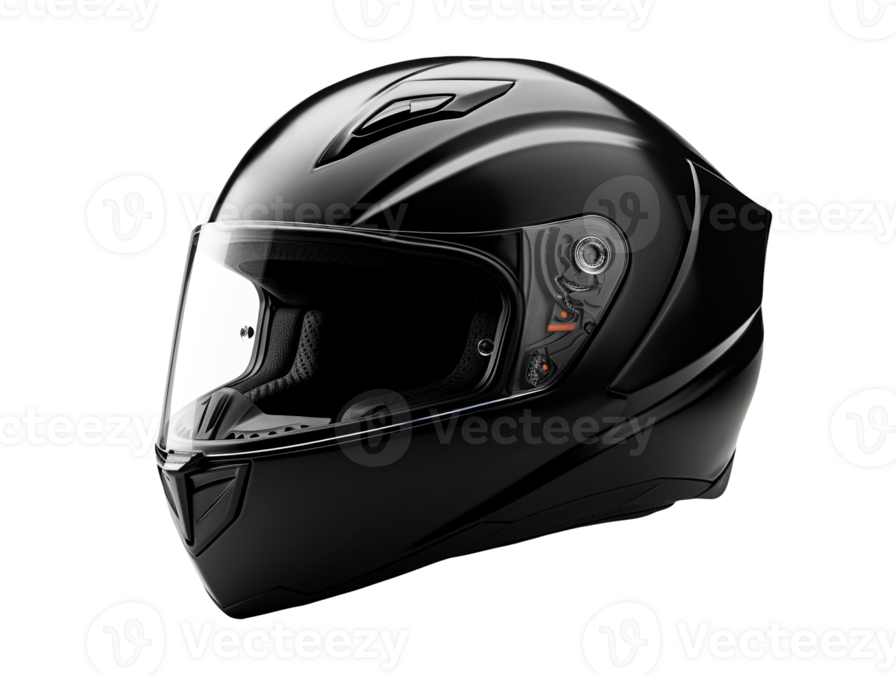 AI generated Motorcycle helmet photo png