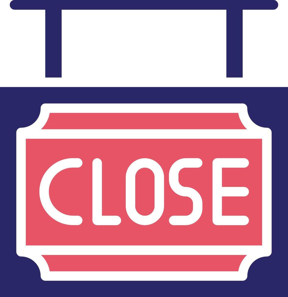 Shop Close Vector Icon