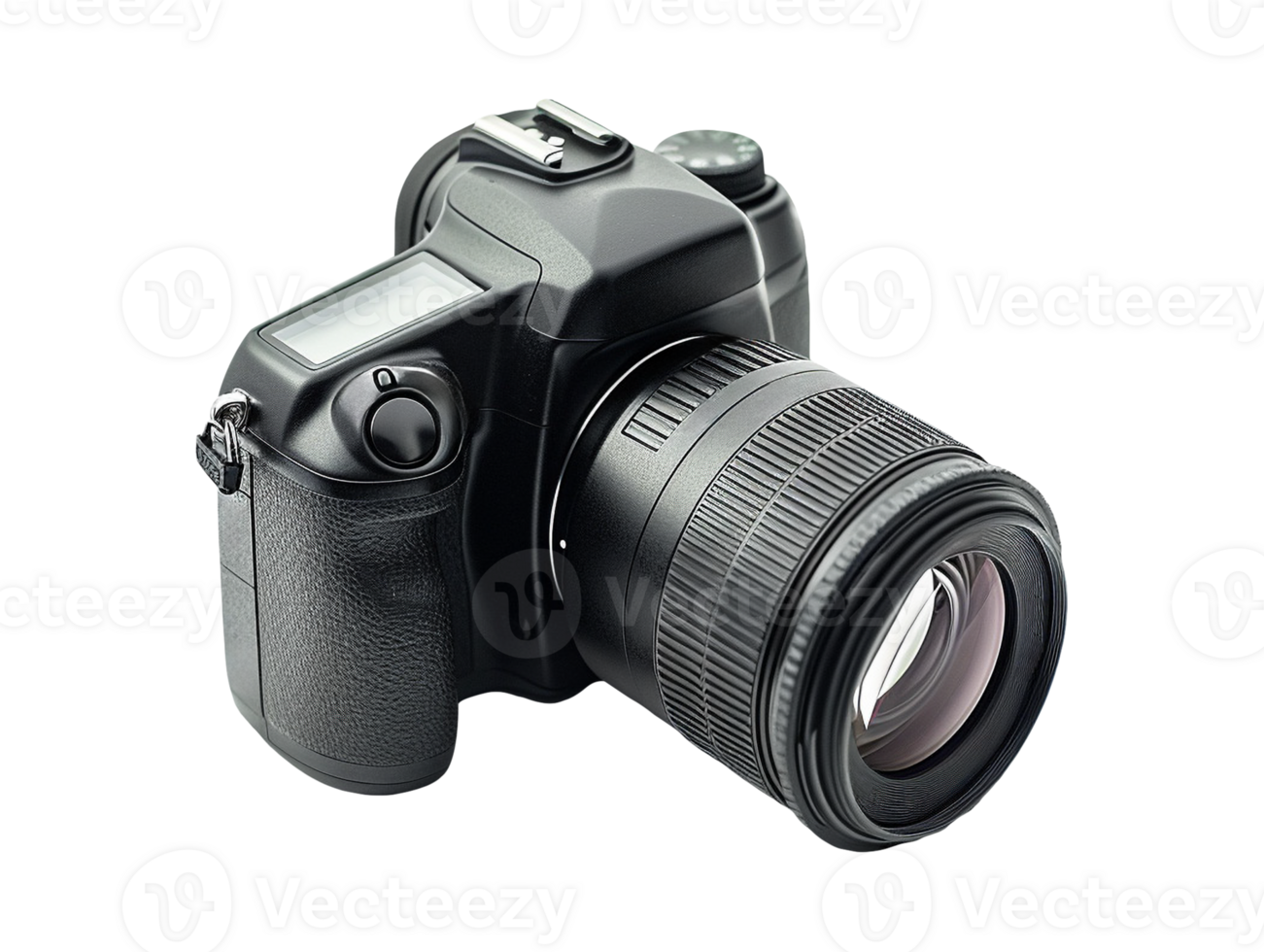 AI generated Dslr photo camera object png photo