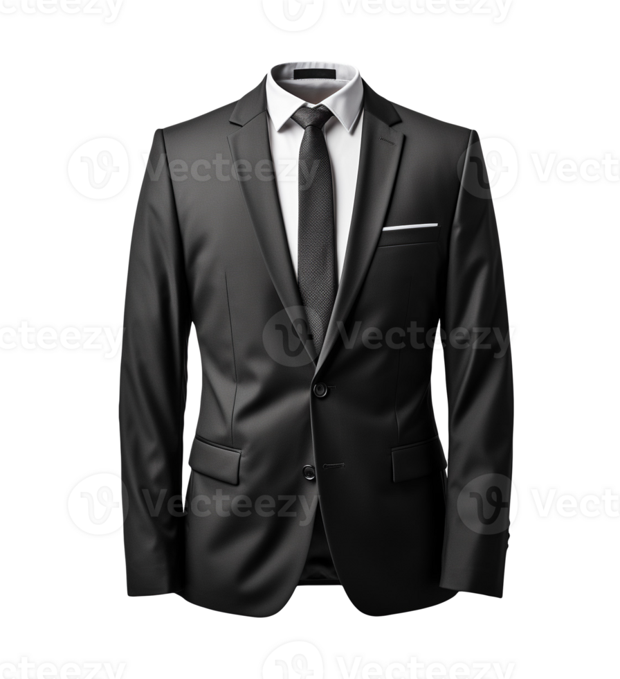 AI generated Man's suit jacket object png file