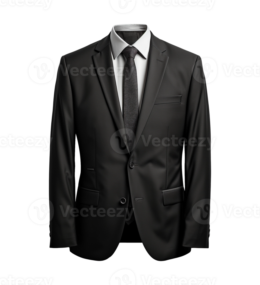 AI generated Man's suit jacket object png file