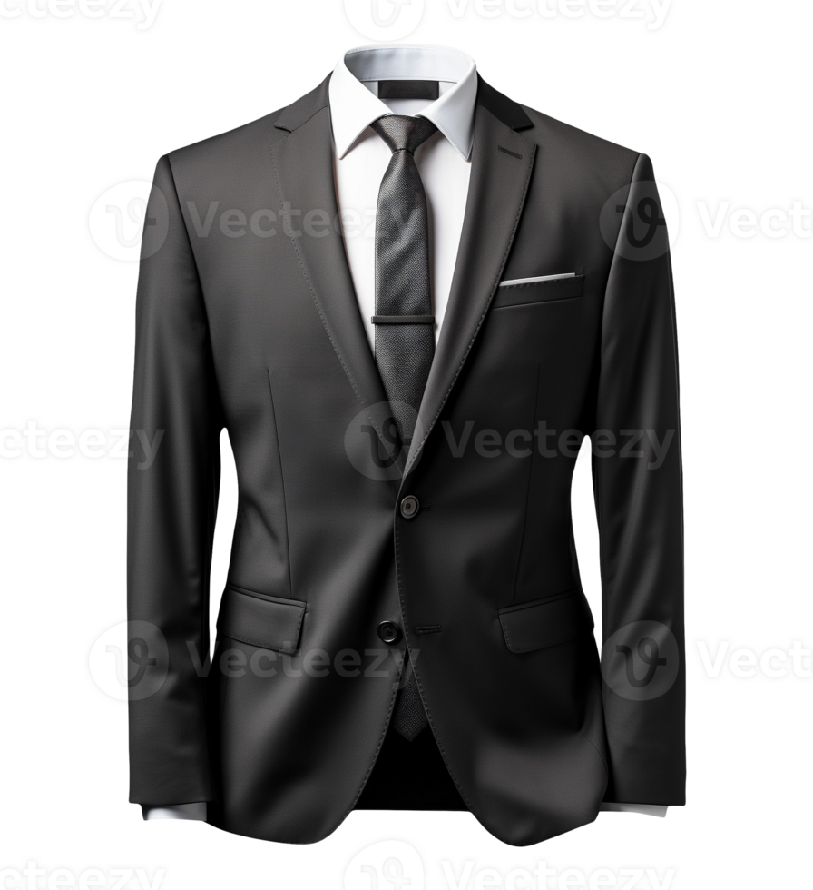 AI generated Man's suit jacket object png file