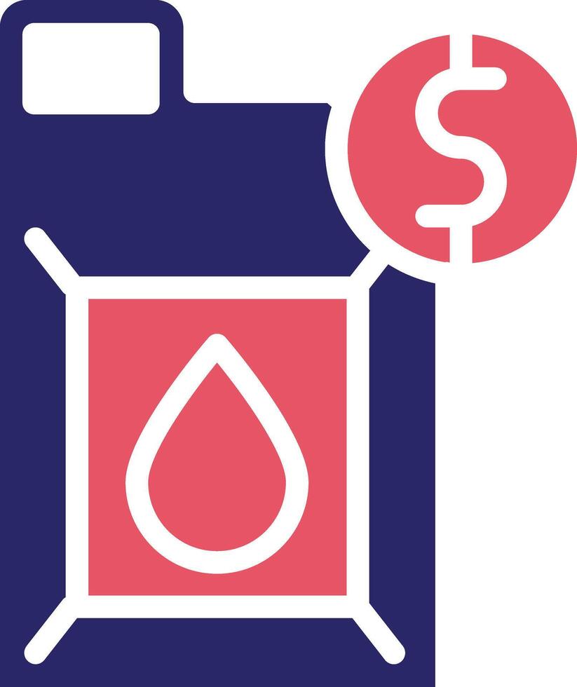 Oil Purchase Vector Icon