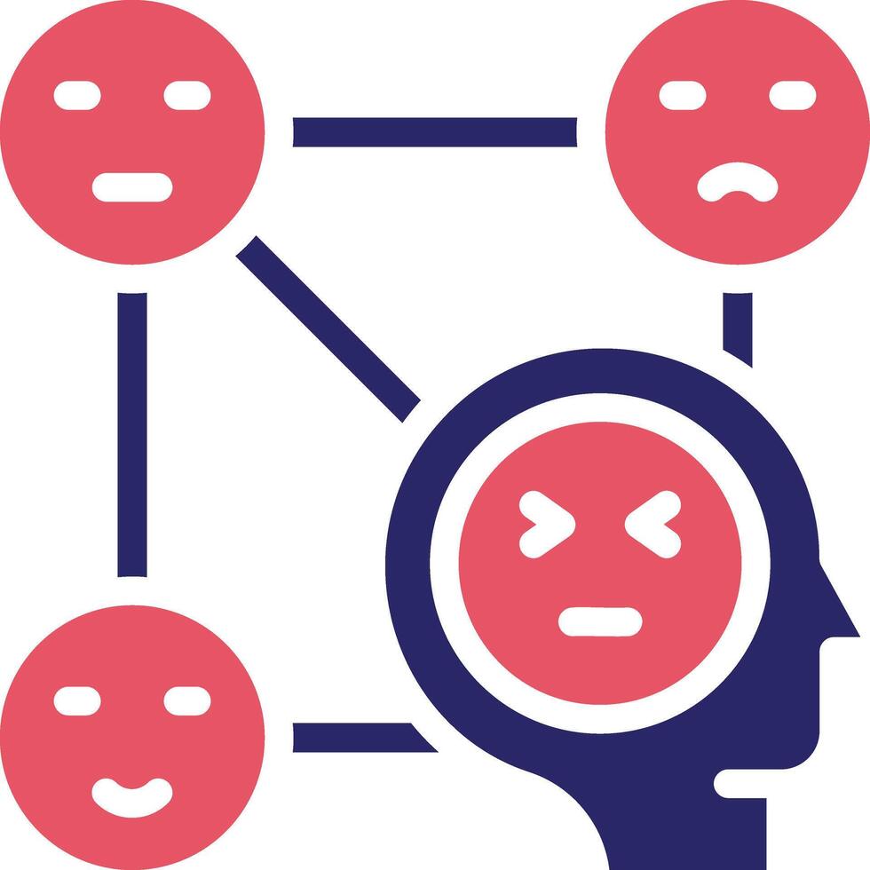 Emotional intelligence Vector Icon