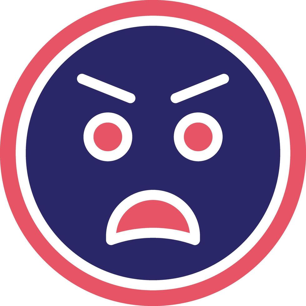Anger Vector Icon
