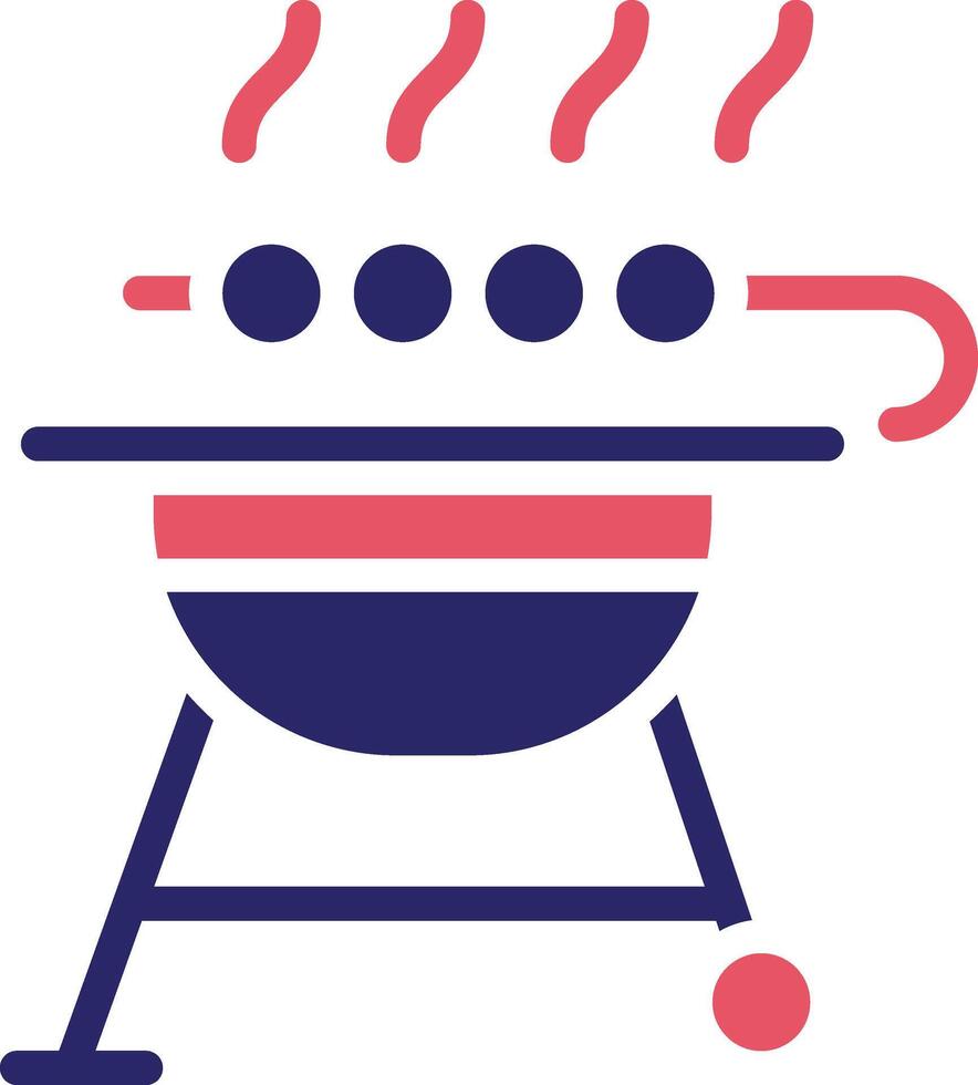 BBQ Grill Vector Icon