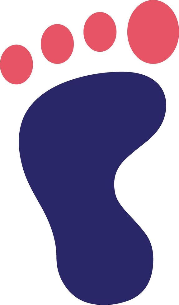 Footprint Vector Icon