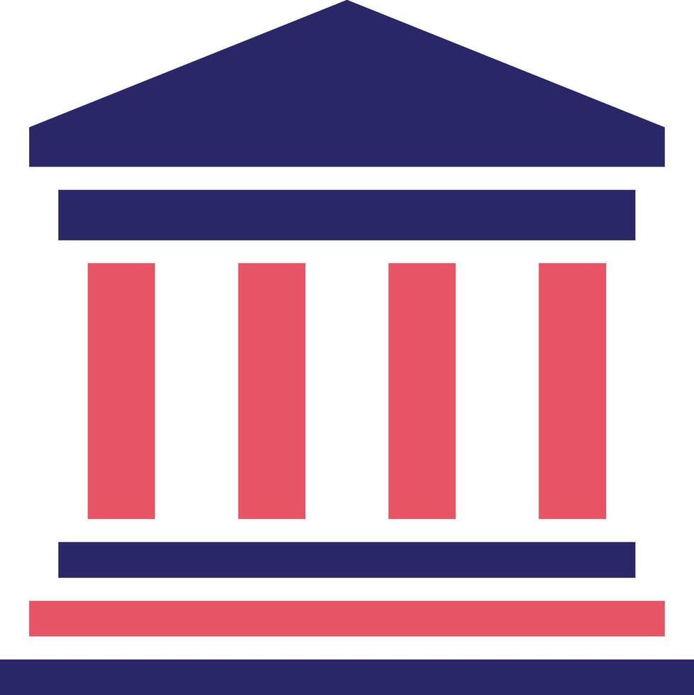Greek Temple Vector Icon