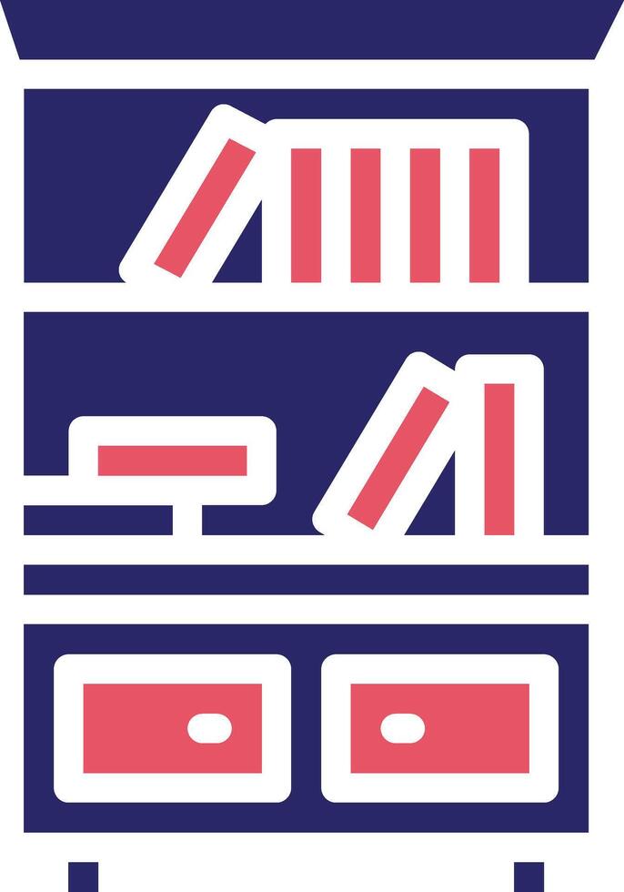 Book Case Vector Icon