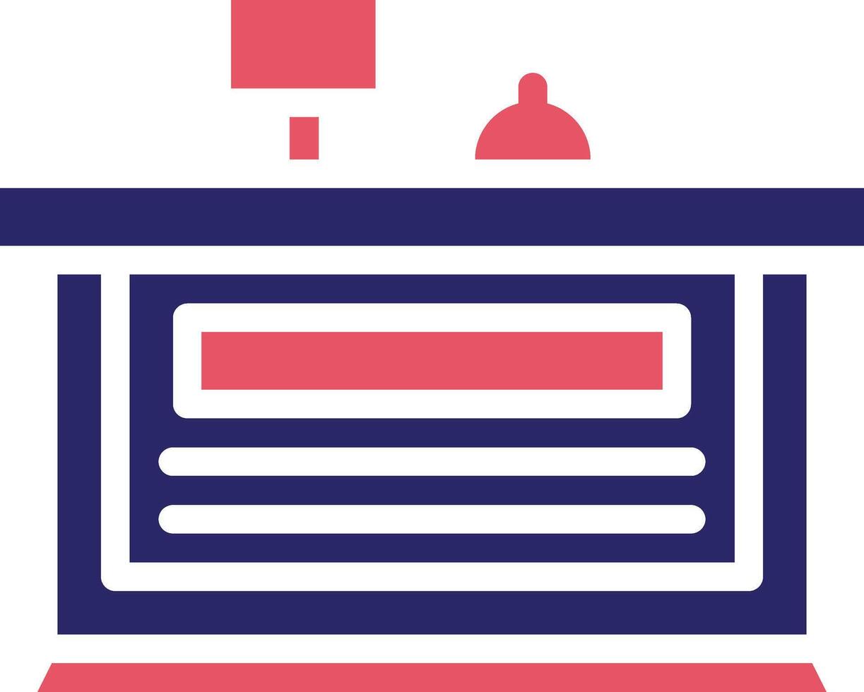 Reception Vector Icon