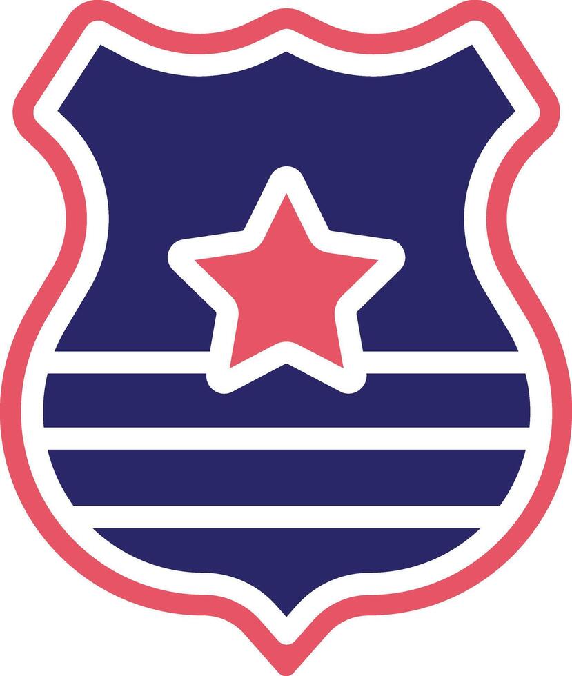 Police Badge Vector Icon